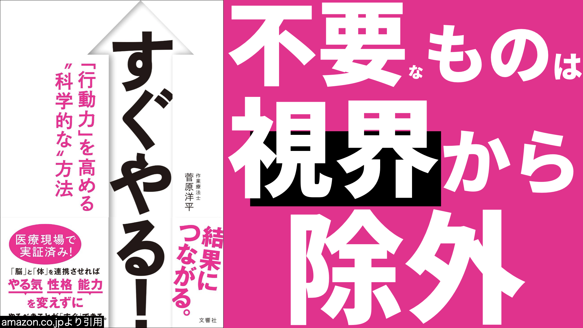 すぐやる サボり癖を直すには 不要なものは視界から除外 すぐやる 行動力 を高める 科学的な 方法 ころねブログ